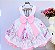 Vestido Jardim Encantado Rosa - Imagem 3