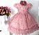 Vestido Festa Luxo Rose - Imagem 1