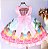 Vestido Moana Baby rosa - Imagem 3
