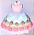 Vestido Moana Baby rosa - Imagem 1
