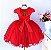 Vestido Vermelho borboleta - Imagem 2