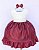 Vestido Marsala E Off - Imagem 1