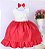 Vestido Vermelho E Off - Imagem 1