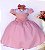 Vestido Rose Cinto Perolas - Imagem 2