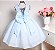Vestido Azul Bebe Regata - Imagem 3