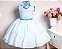 Vestido Azul Bebe Regata - Imagem 2