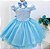Vestido Azul Brilho - Imagem 1