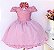 Vestido Rose Brilho - Imagem 1