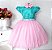 Vestido Verde / Rosa Mariê - Imagem 1