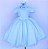 Vestido Azul Bebe Brilho - Imagem 1