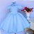 Vestido Azul Bebe Brilho - Imagem 2