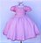 Vestido Lilás Brilho - Imagem 1