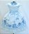 Vestido Azul Floral - Imagem 1