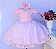 Vestido Rosa Borboleta - Imagem 1