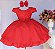 Vestido Vermelho Borboleta - Imagem 1