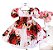 Vestido Floral Vermelho - Imagem 1