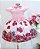 Vestido Floral Rosa Jeito de Menina - Imagem 1