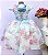 Vestido Azul / Saia Floral - Imagem 2