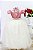 Vestido Rose / Creme Longo - Imagem 1