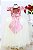 Vestido Rose / Creme Longo - Imagem 3