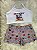 Pijama Infantil Menina Shorts Temático Mickey - Imagem 1
