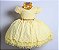Vestido Amarelo Renda - Imagem 1
