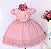 Vestido Rose Menina Bonita - Imagem 1