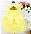 Vestido Amarelo Rendado - Imagem 2