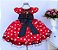 Vestido Minnie Vermelha Poá - Imagem 2