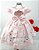 Vestido Floral Rosa Menina Bonita - Imagem 2