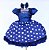 Vestido Índigo Poá - Imagem 1