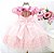 Vestido Rosa Flores - Imagem 2