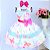 Vestido Infantil Borboleta Colorida Dia a Dia - Imagem 1