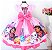 Vestido Infantil A Casa Magica Da Gabby Rosa - Imagem 3