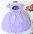 Vestido Infantil Lilas Luxo - Imagem 2