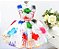 Vestido Infantil Colorido Slime Tinta - Imagem 1