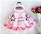 Vestido Minnie Rosa Baby Luxo - Imagem 2