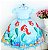 Vestido Infantil Sereia Luxo - Imagem 2