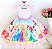 Vestido Infantil Princesas Colorido - Imagem 2