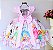 Vestido Infantil Princesas Super Luxo - Imagem 3
