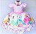 Vestido Infantil Princesas Super Luxo - Imagem 1