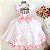 Vestido Floral Rosa Juvenil - Imagem 3