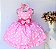 Vestido Poá Minnie Rosa 1 ao 4 - Imagem 1