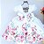 Vestido Floral Branco Daminha 4 ao 16 - Imagem 2