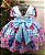Vestido Infantil Festa Junina Luxo com Tiara. - Imagem 11