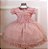 Vestido Rose Luxo Delicado. - Imagem 1