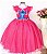 Vestido Temático Stitch Rosa - Imagem 3