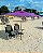Ombrelone Redondo 1,65X1,65 M em Madeira - Roxo - Imagem 2
