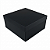 Caixa Rígida Cartonada Medida 20 X 20 X 7 Preto - Imagem 1