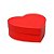 Caixa  Coração Cartonada Vermelho - Imagem 2